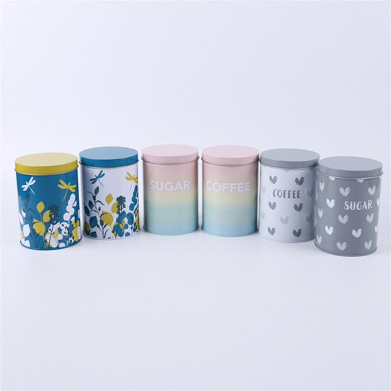 Wholesale custom round empty tea tins | tin manufacturers