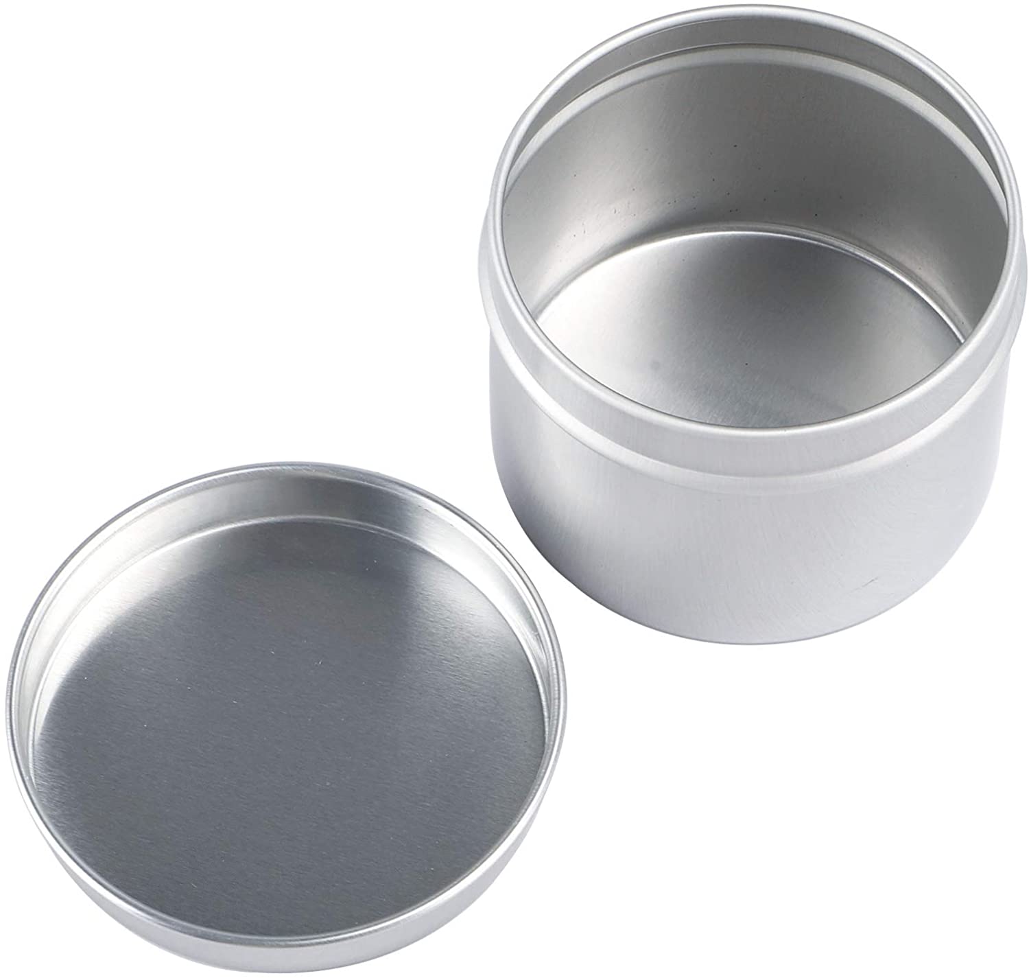 24 Pack 4 Oz Metal Round Tins | tin manufacturers